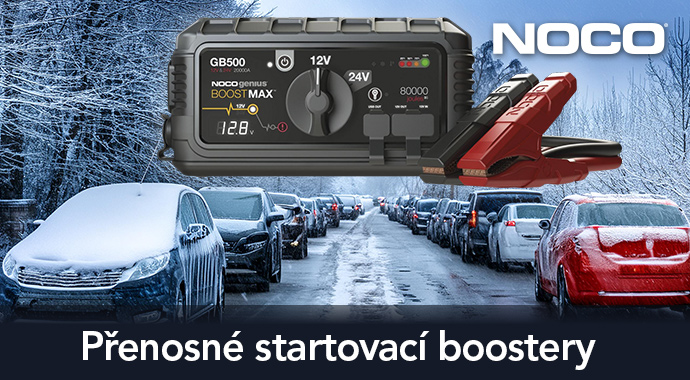 Pomocné startovací boostery NOCO